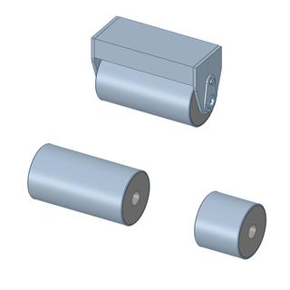 Polystaal rollen